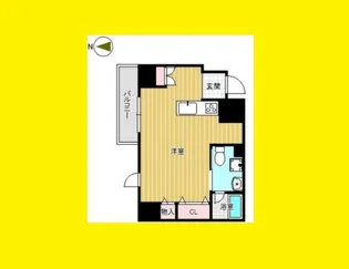 フロンティアゲート淀川【9階】の間取り