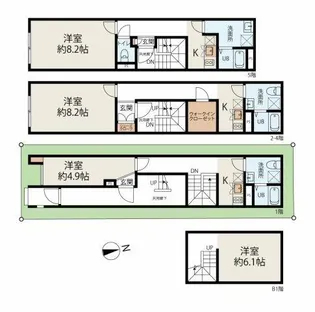 Domani 目黒本町の間取り