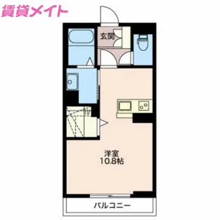 クレールエスパシオ【3階】の間取り