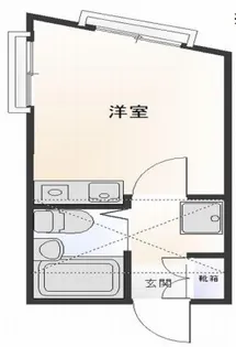 ニットコーポ浅間台2号館【2階】の間取り