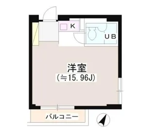 パーク・ノヴァ渋谷【5階】の間取り