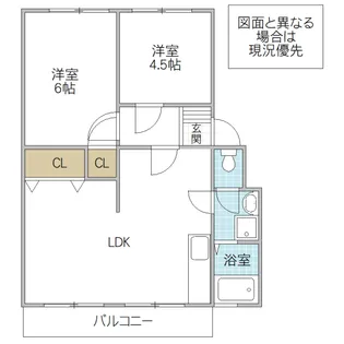 武田マンション【2階】の間取り