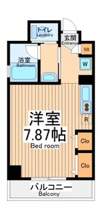 マイスターハウス川崎【8階】の間取り