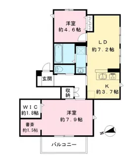 Vieuno NOZAWA【3階】の間取り