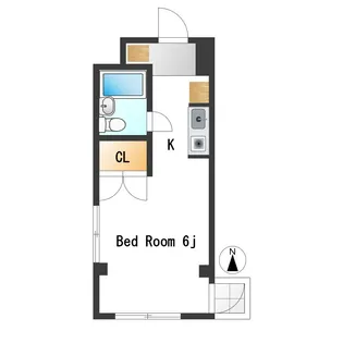 Kハウス一橋学園【4階】の間取り