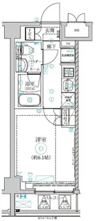 シオン ヨコハマ ヤマテ【7階】の間取り