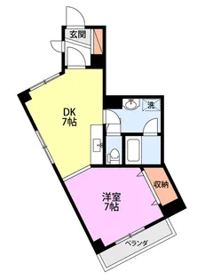 蓮潟 吉沢商会ビル【2階】の間取り