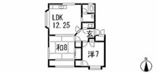 グリーンファーム【1階】の間取り