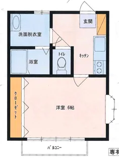 スモールフォーリスト【2階】の間取り