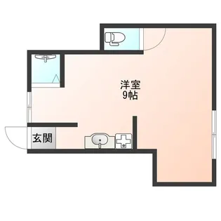 ノワール中島【1階】の間取り