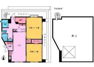 ARUGAN BLDG.【6階】の間取り