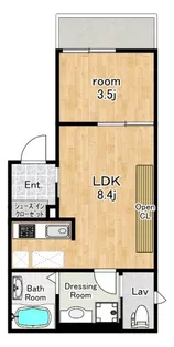 FUJISTA所沢XIII【1階】の間取り