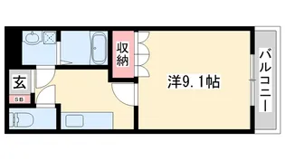 グランドールヒルズ【1階】の間取り