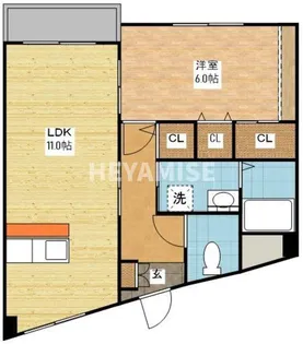 カルム【2階】の間取り
