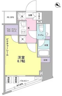 SIL西五反田【4階】の間取り