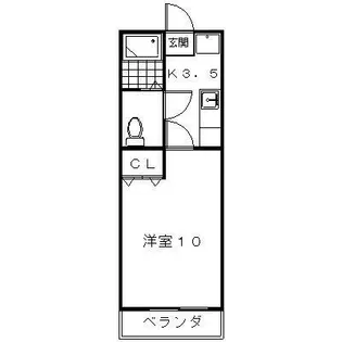 ネアロス【1階】の間取り