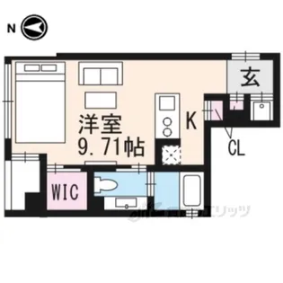 COTOGLANCE御所北【2階】の間取り
