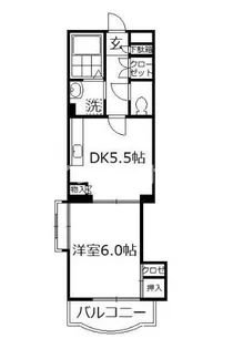 バーチヒルズ【2階】の間取り