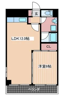 ダイアパレス国泰寺【2階】の間取り