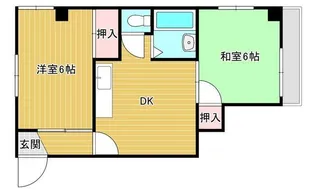 サニーハイツ和光【3階】の間取り