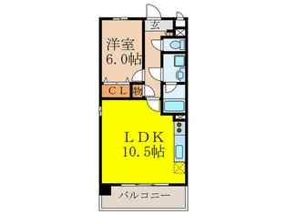 ベロ・クオ-レ三国の間取り