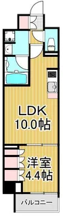 Alivis綾瀬【3階】の間取り