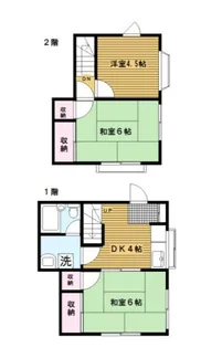野本ハイツの間取り