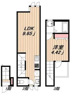 BEテラス学芸大学の間取り