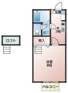 エンジェル【1階】の間取り
