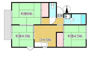 プレジールA【2階】の間取り