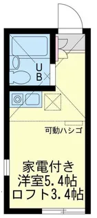 ピッコロカーサ ユナイト【1階】の間取り