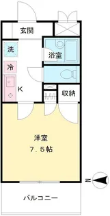 グランシャリオ【3階】の間取り