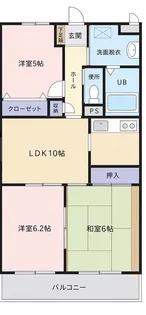 ベイヒルズ蘇我【1階】の間取り