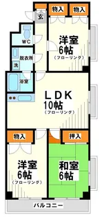 ファースト(FIRST)【2階】の間取り