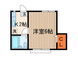 コ-ポ村井【1階】の間取り