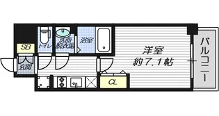 ファステート都島フィーノ【3階】の間取り