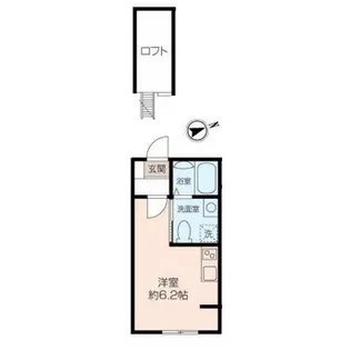 ロフティ横須賀【1階】の間取り