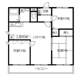サングレイスI’m【2階】の間取り