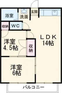 サンテ’91【2階】の間取り