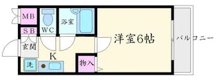 カルムメゾン【2階】の間取り