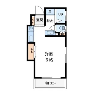小宮ビル【4階】の間取り