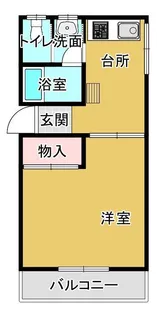 カーサコスモ【2階】の間取り