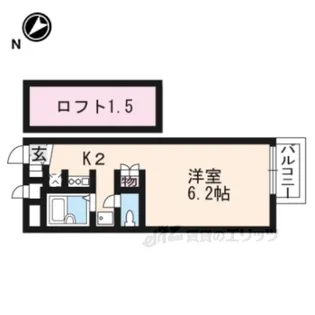 レオパレスolive【2階】の間取り