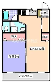 サンクローバーI【1階】の間取り