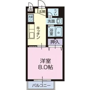 エミネンス【2階】の間取り