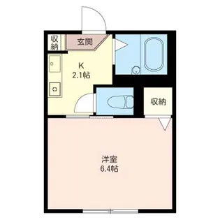 ビエナA【1階】の間取り
