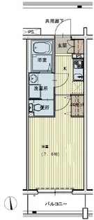シャトー西台【1階】の間取り