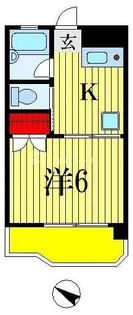 グランドパレス西千葉【3階】の間取り