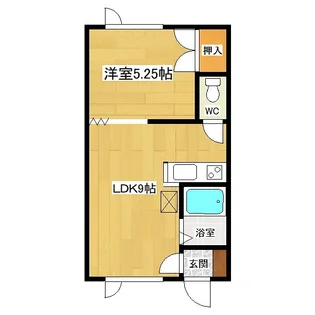 モアクレスト【1階】の間取り