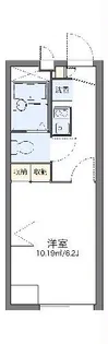 レオパレスさくら【2階】の間取り